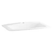 Laufen MyLife 811946 1 TH Recessed Ceramic Wash-Basin w/Wondergliss Gloss White