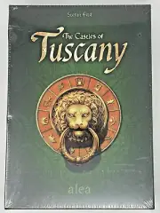 The Castles of Tuscany Game Stefan Feld 3 Alea Sealed In Dented Box