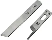 Blooy 10 Sets 201121A + 202295 Upper Lower Knife For Pegasus M600, M700, EX5200, L52, R53, E52 Industrial Overlock Sewing Machine Parts Blade