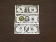 VINTAGE DESK THE BEVERLY HILLS MINT BANK NOTES 75 SHEETS OF NOTE PAPER NEW