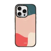 iPhone 16 Pro Impact Case MagSafe Compatible CORAL REEF BY POKETO