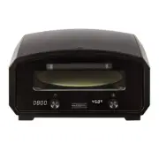 MasterPro 13" Indoor & Outdoor Pizza Oven - Black 56 x 50 x 30cm