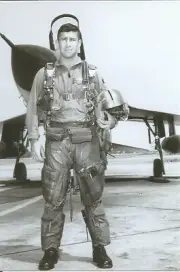 Vietnam War Photos -- F-105 Thunderchief & Pilot
