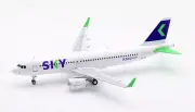 Inflight EAVAZC Sky Airline Chile Airbus A320neo CC-AZC Diecast 1/200 Jet Model