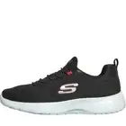 SKECHERS Men's Dynamight Black and Red Shoes