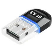 USB Bluetooth 5.3 Adapter USB Bluetooth Receiver Supports Laptop PC Desktop7440