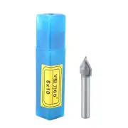 V Router V Bit CNC V Bit 60° Router 6x10mm 1/4 Cutter Tool Tungsten Steel For