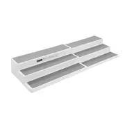 Boxsweden Grip 3-Tier 66.5cm Extendable Shelf Kitchen/Pantry Rack Organiser Asst