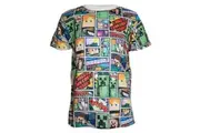 Minecraft Childrens/Kids Overworld T-Shirt (Multicoloured) - UTNS6030