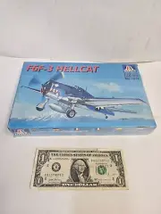Italeri 1/72nd Scale F6F-3 Hellcat Model Airplane Kit No. 1213 - NEW SEALED