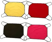 DECOMELODY Cat Kitten Hanging Hammock Bed Small Pet Bed Fleece Warm Nest for Cold Days Random Color