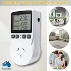 Digital AU Plug Thermostat Timer Switch Socket Temperature Controller Sensor AAA