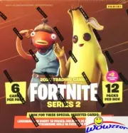 2020 Panini Fortnite Series 2 Factory Sealed Mega Box-EXCLUSIVE CRACKED ICE