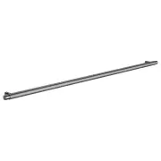 Oppen Round Pull 520mm Cabinet Handle (Linear Knurled), Shadow Gunmetal