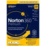 NortonLifeLock Norton 360 Premium 1 User 10 Devices 12 month 100GB PC Cloud