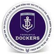 Fremantle Dockers Freo AFL 20cm Melamine Dinner Plate