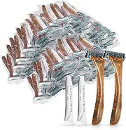 (500 Pack) Kheoxusa Disposable Razors,500 Disposable Razors,Disposable Razors Bulk 500,Razors 500,Disposable Razors for Women,Mens Disposable Razors,Bulk Razors Disposable Individually Wrapped-Coffee