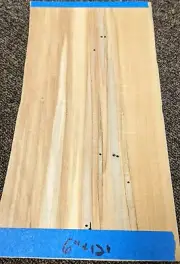 Maple Spalted Ambrosia wood veneer 6" x 12" raw no backed 1/42" thickness
