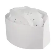 Disposable Forage Chefs Hat White - One Size (Box 100)
