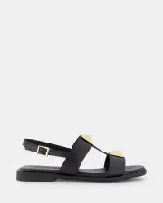 Miss Sofie Anna/Black Womens Sandals 36