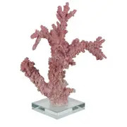 Belle Florida Coral on Stand Mauve