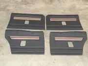 FORD XW GT NEW DOOR TRIMS GENUINE STEEL TOPS CHANGE OVER!! XY