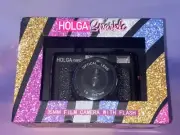 Holga Sparkle 135FC 35mm Film Camera w Flash - New In Box RARE Retro/TikTok