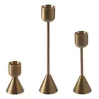 Alloy Candlestick Holder Gold Candle Stick Holders Party Supplies