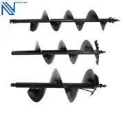 Post Hole Digger Auger Ground Drill Cast steel bit 100mm 150mm 200mm 250mm 300mm