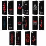 SLIPKNOT WE ARE NOT YOUR KIND LEATHER BOOK WALLET CASE FOR APPLE iPOD TOUCH MP3