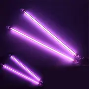 E Support 6 Inch + 12 Inch 15cm 30cm Car Purple Undercar Underbody Neon Kit Lights CCFL Cold Cathode Pack of 4