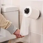 Tissue Rack Telescoping Organization Toilet Roll Paper Storage Rack Trace-less