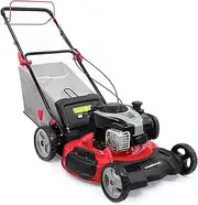 PowerSmart Self Propelled Gas Lawn Mower, 22-inch 140 cc Briggs and Stratton E550 Engine, 6-Position Height Adjustment HB8622S