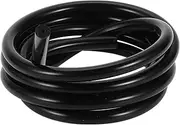 Silicone Vacuum Hose for Automotive Vacuum Systems High Temperature 6ft 1/16" 2mm ID 3.5mm Thickness 1 Piece Black