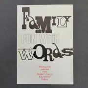 Vtg Reader's Digest Game Booklet 1968~FAMILY FUN WITH WORDS~Educational Edition