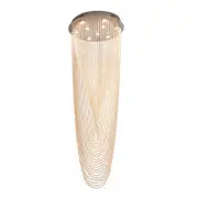 Eli & Co. Lighting Virella Draped Crystal Chandelier 3CCT – 60cm