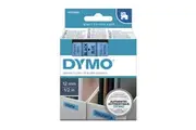 DYMO Black on Blue 12mmx7m Tape