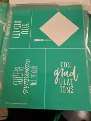 Chalk Couture Transfer/ Stencil- Size B- New Reusable Graduate Hat