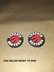 Croc Charms Basketball Toronto Raptors 2 pieces USA SELLER