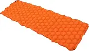 EXAOMBLE Outdoor Ultralight Inflatable Camping Mattress Portable Sleeping Pad for Tent Hiking Orange for Backpacking Family Camping