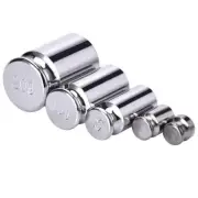 Plating Calibration Gram Scale Weight Set For Digital Silvery Y5H1A2X7 P5W7