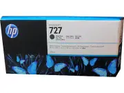 HP C1Q12A #727 Matte Black Extra High Yield Ink 300ml Genuine OEM Retail Box