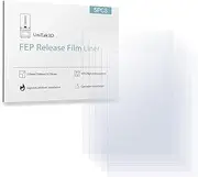 Photon Mono M5s FEP Release Film 210 * 290mm,3D Printer Accessories Compatible with Anycubic Photon Mono M5s PRO/Photon Mono M5s/Photon Mono M5 UV DLP LCD Resin 3D Printer-0.15 Thickness(5pcs)…