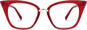 [Zeelool] Cat Eye Blue Light Blocking Glasses for Women 100% UV400 Protection Eyewear Martha FA0457