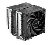DeepCool AK620 High Performance Dual Tower CPU Cooler, 6 Copper Heat Pipes, 2x 120 FDB Fans, 260W Heat Dissipation LGA2066/1200/1511/1700/1851 R-AK620-BKNNMT-G