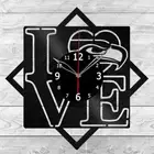 Vinyl Clock Seattle Seahawks Record Wall Clock Home Art Decor Handmade 3404