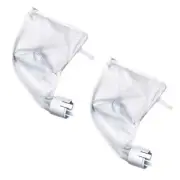 2PCS Reusable Replacement Zipper Filter Bags For Polaris 360 380 Pool Cleaner