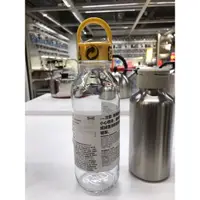 在飛比找蝦皮購物優惠-超級IKEA代購-透明玻璃水瓶/黃色蓋水瓶/水瓶/攜帶型水瓶