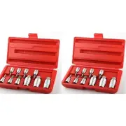 20PC HEX BIT SOCKET SET ALLEN WRENCH TOOLS METRIC & SAE