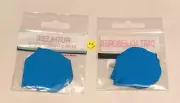 Ruthless 6 x R4X Blue Standard Dart Flights NEW Soft Tip Accessories